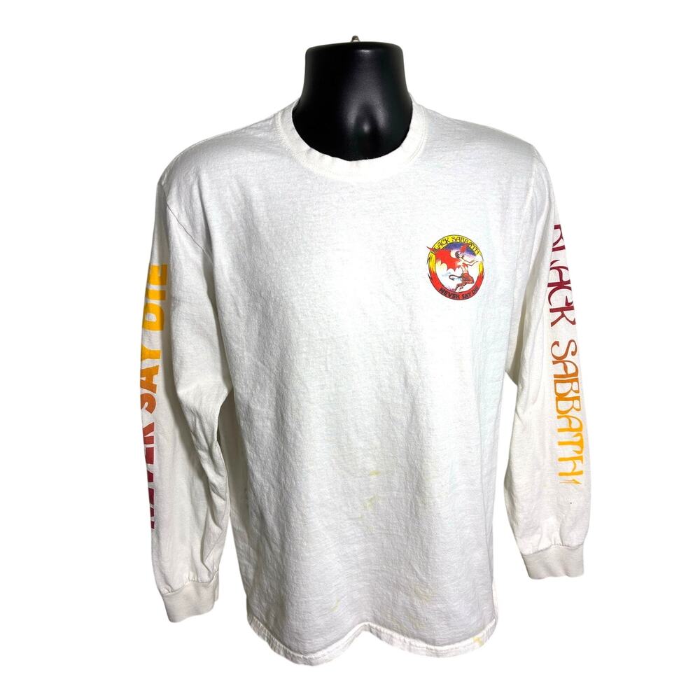 Black Sabbath Never Say Die Lakai Long Sleeve Shirt M